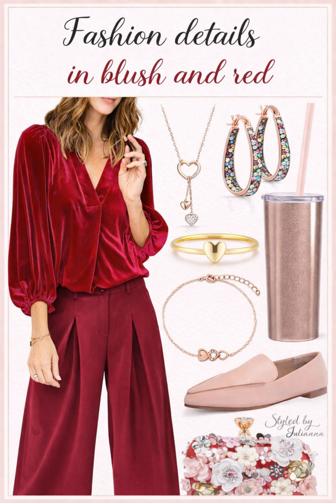 Fashion Details in Blush and Red: A Coordinated Style Guide chatgpt image feb 13, 2026, 09 32 24 pm