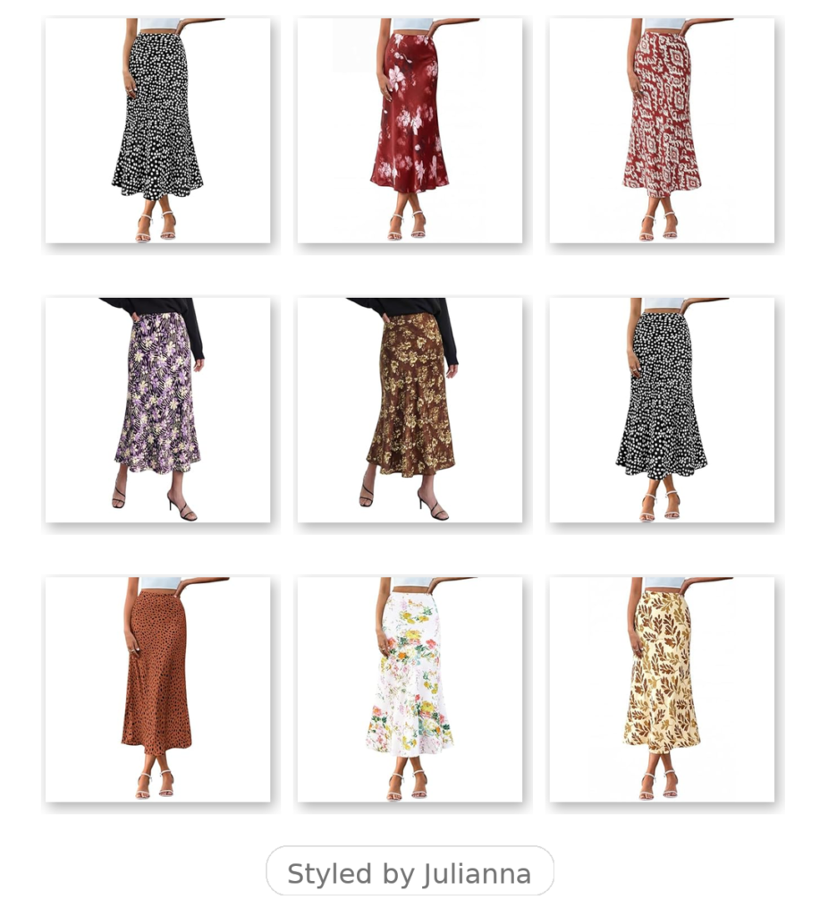 fashion layout styled by julianna