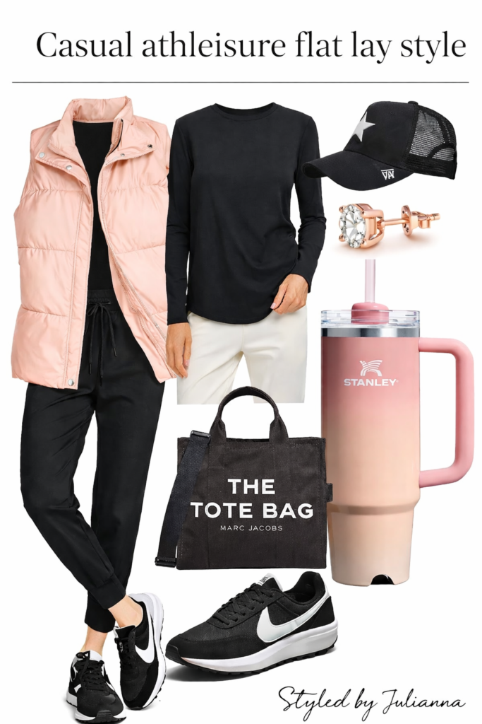 casual athleisure style flat lay (1)