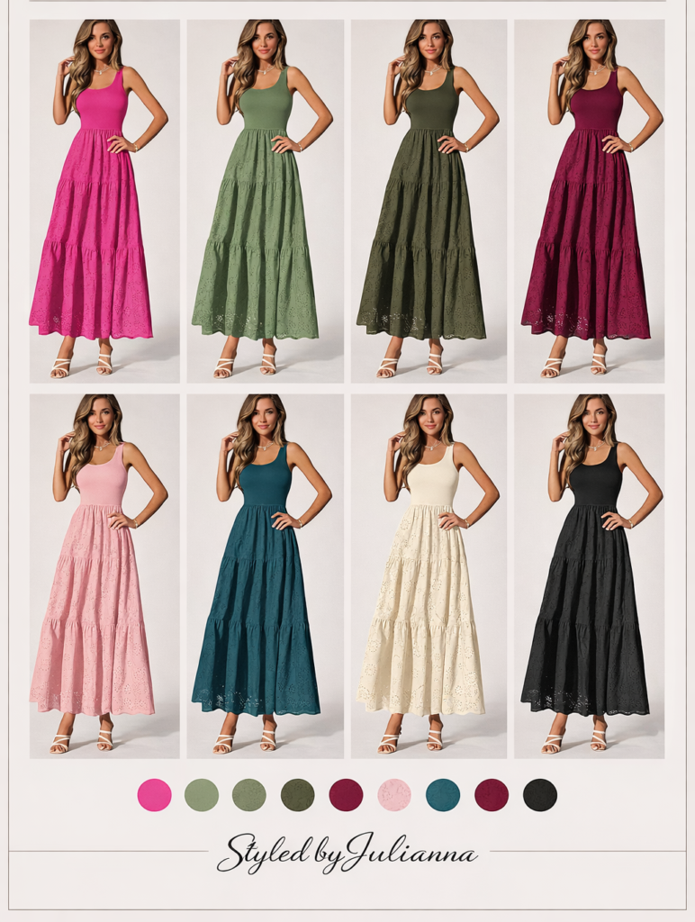 Effortless Style Guide: Tiered Maxi Dresses in Versatile Colors chatgpt image mar 20, 2026, 03 33 34 am