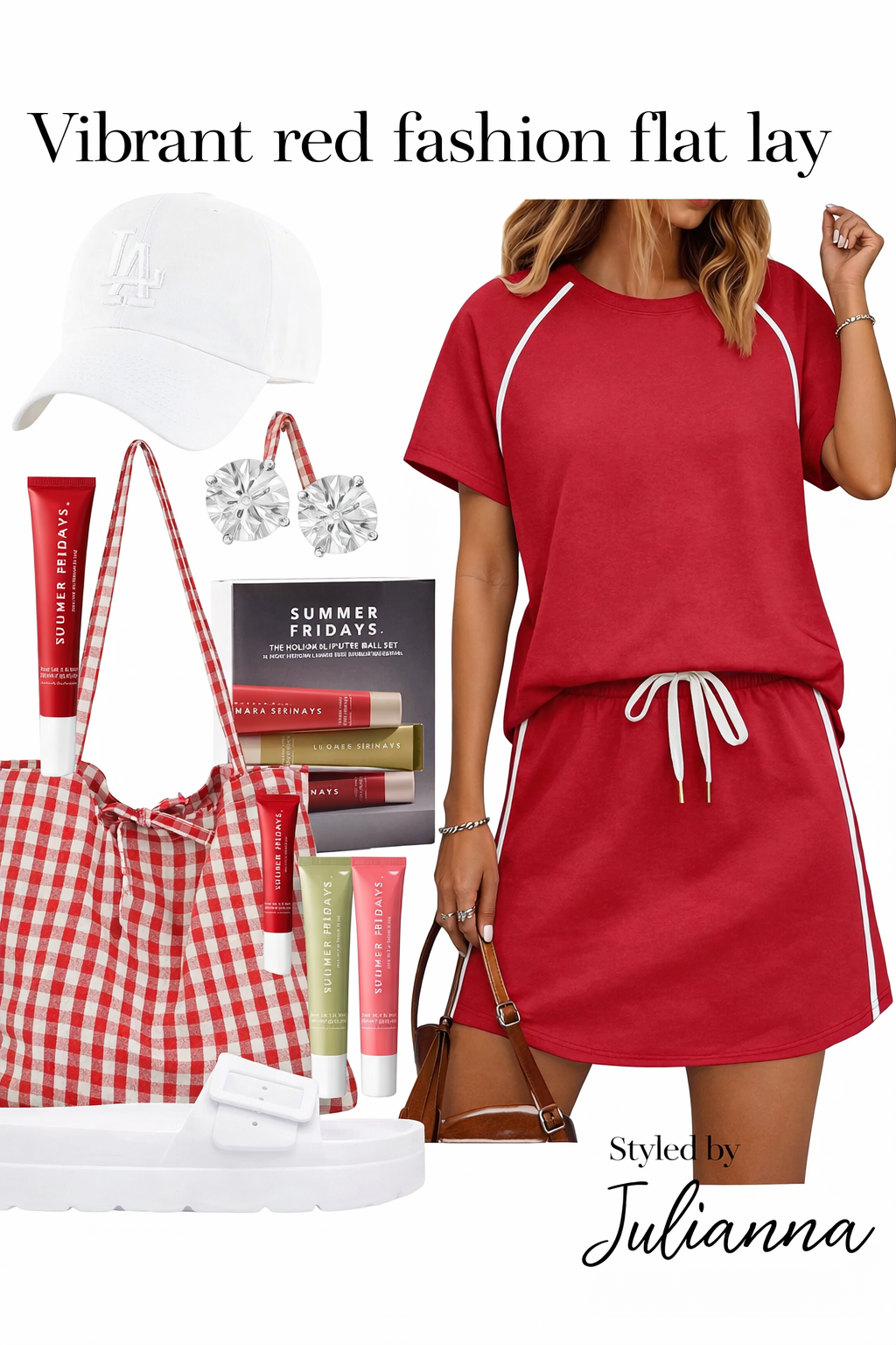 Vibrant Red Fashion Flat Lay: Effortless Summer Style Guide chatgpt image mar 27, 2026, 01 06 18 am