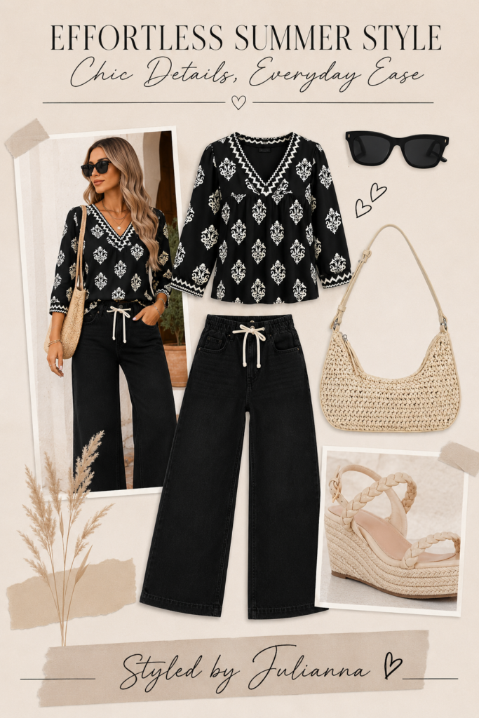 Effortless Summer Style: Chic Details, Everyday Ease casual luxe fashion