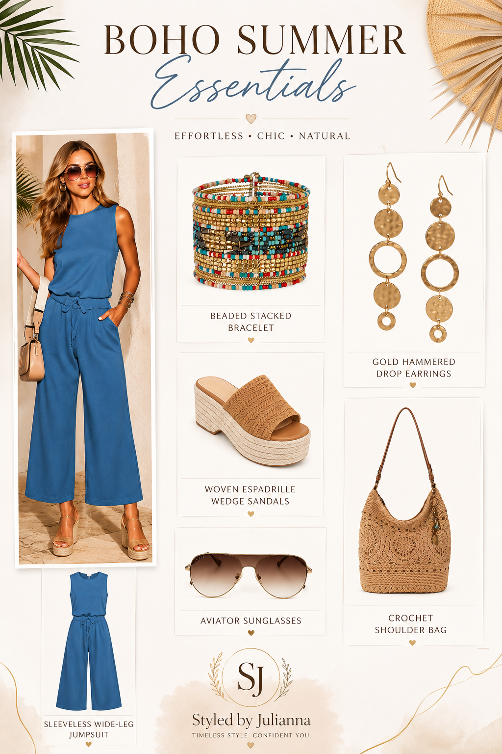 styled by julianna 🤍 chic boho outfit inspiration