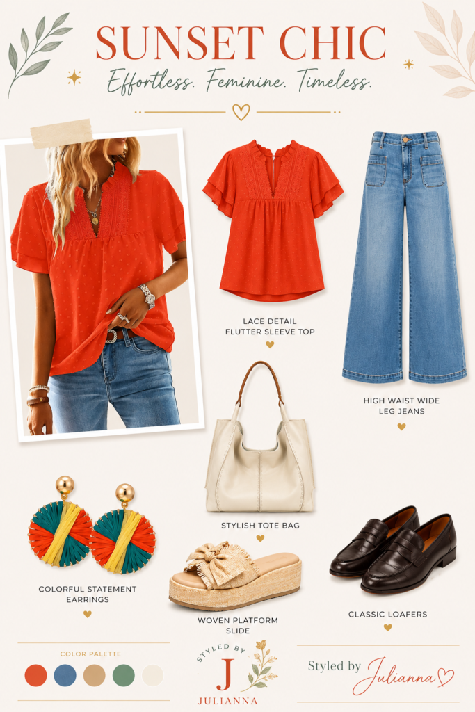 Sunset Chic: Effortless. Feminine. Timeless. cd22ba9b 4244 4e21 a83a 1a11f288936c