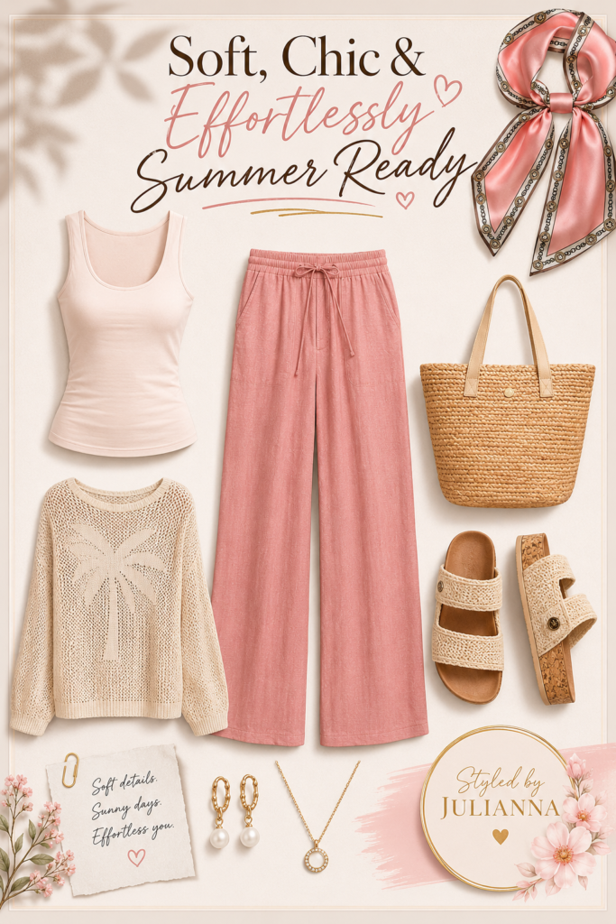 Soft, Chic & Effortlessly Summer Ready g