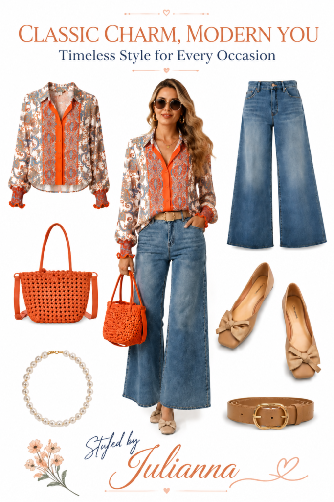 Classic Charm, Modern You: A Timeless Autumn Outfit Guide 43